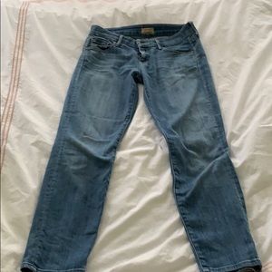 Mother looker crop jeans